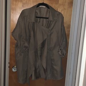 Linen fashion statement piece